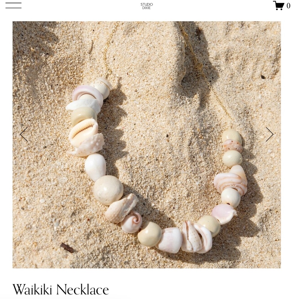 Studio Dixie - "WAIKIKI" Necklace; NWT
